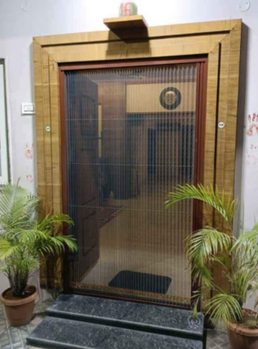 Mosquito net pleated doors hyderabad